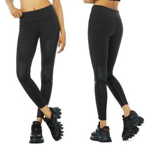 Alo Yoga Moto Legging in Black
